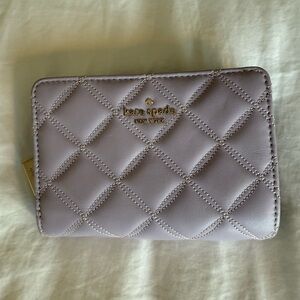 Kate Spade Purple Quilted Wallet